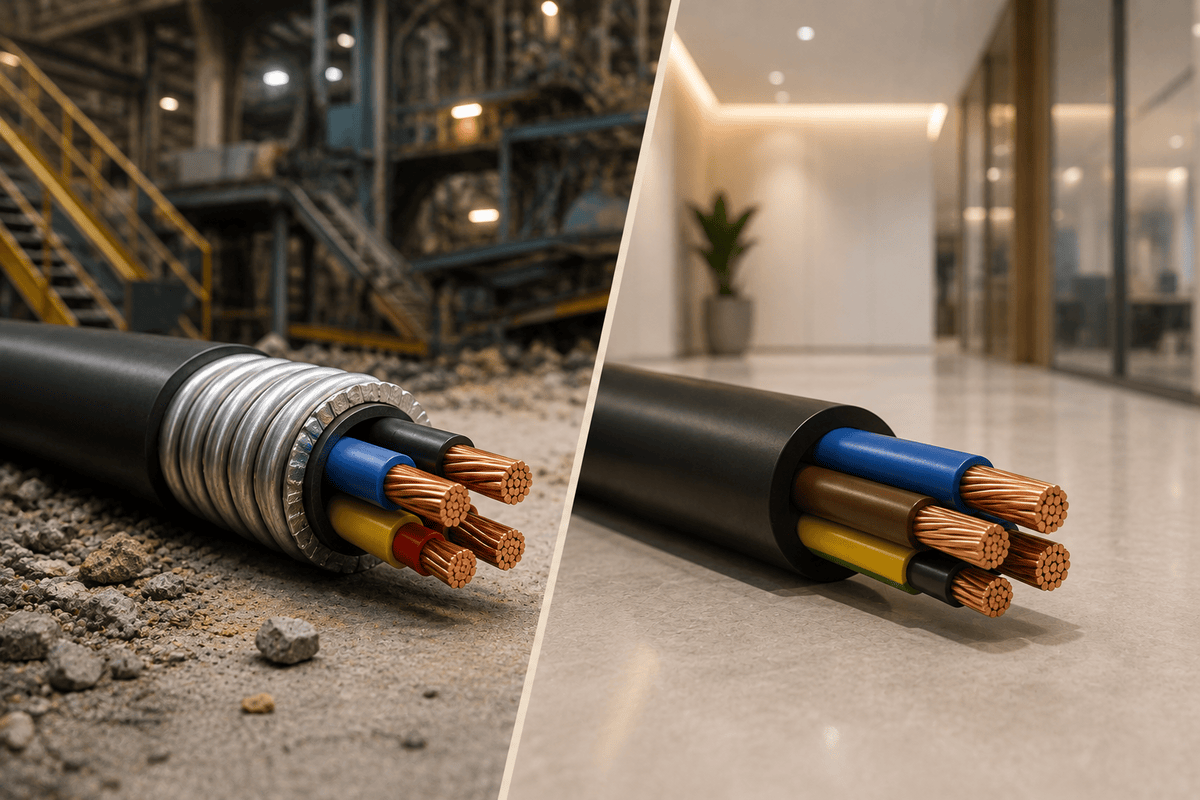armoured cable