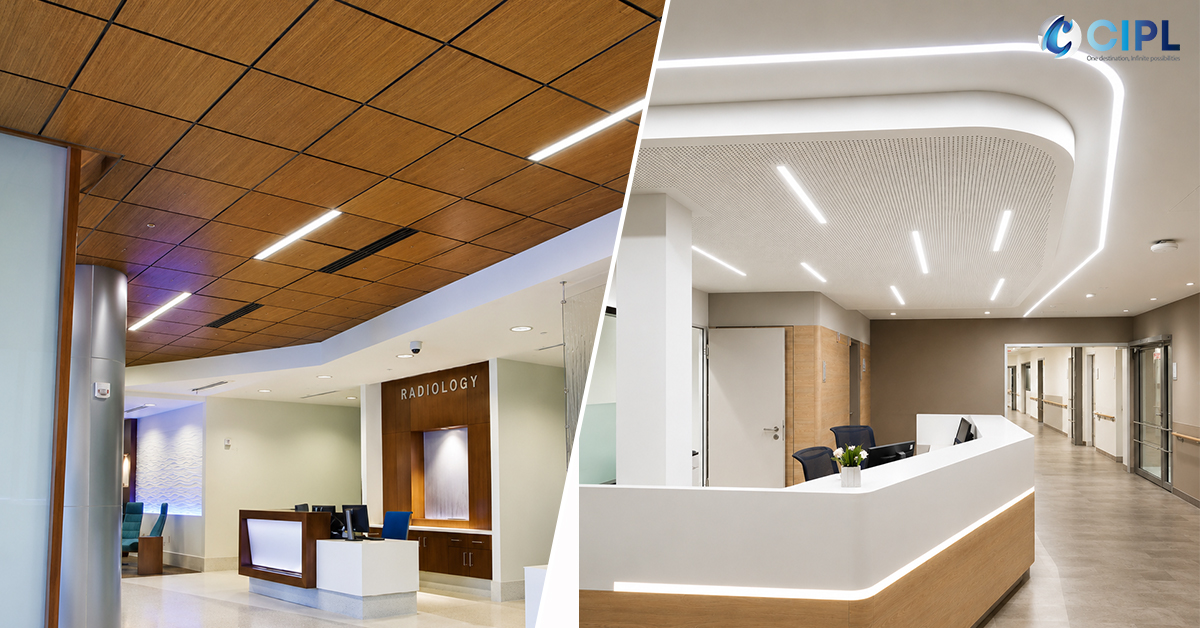 ceiling materials for hospital