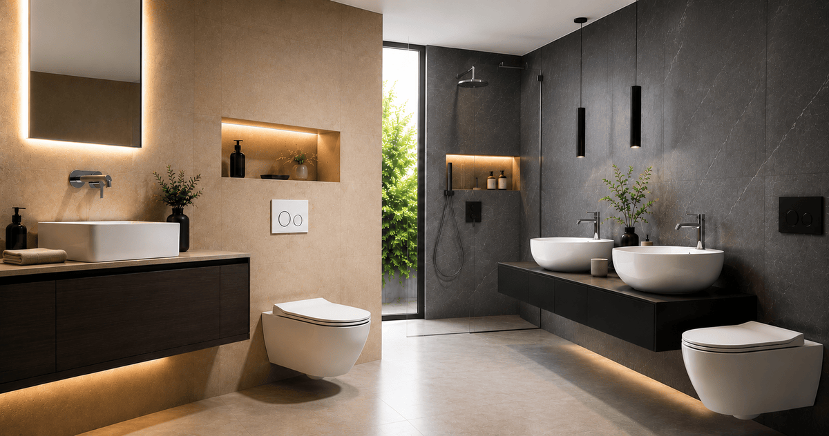 luxurious bathroom design
