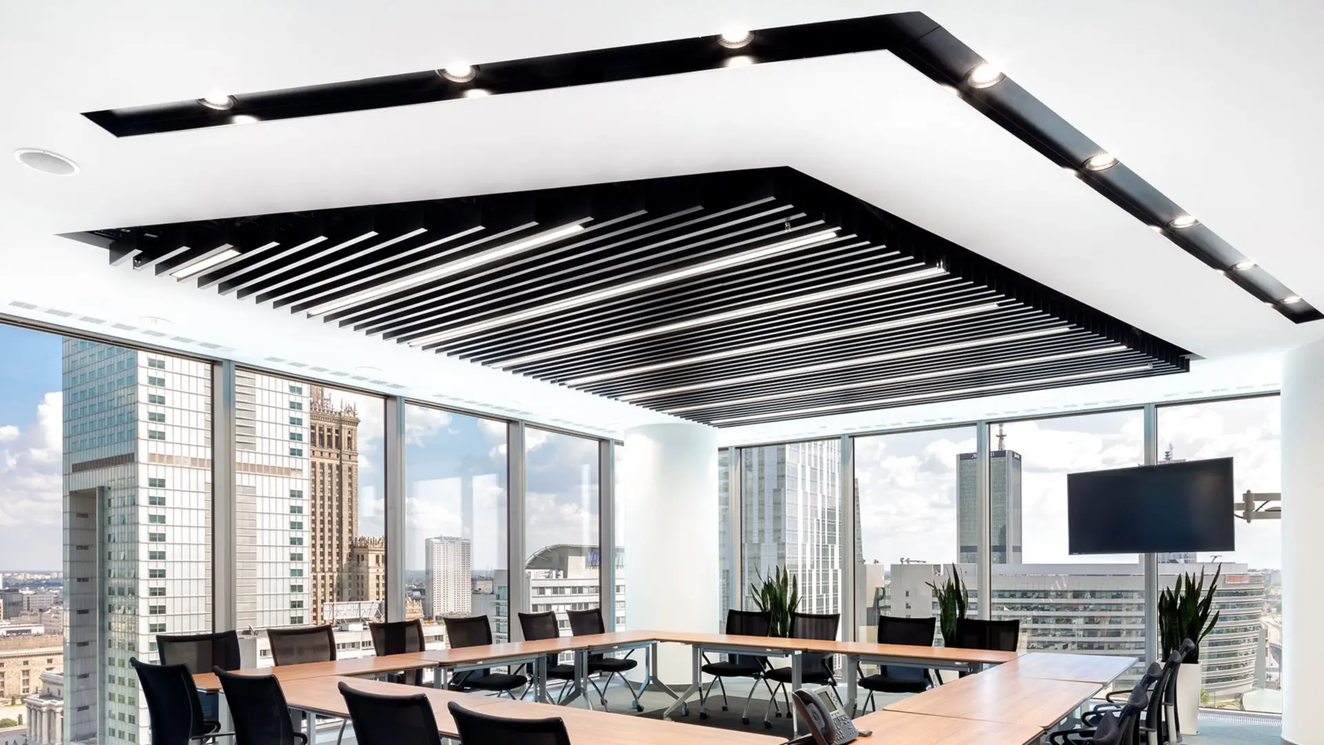 Knauf VP 500 Acoustic Metal Baffle Ceiling Systems